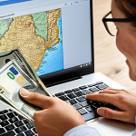 **Image Prompt 1:** A person happily checking their bank account on a laptop, with a small pile of Euros next to it. Focus on the feeling of receiving dividend income, and the potential for financial gain. Maybe subtle background showing a world map suggesting international investments.