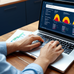 **

"A person using a financial comparison website on a laptop, surrounded by charts and graphs, showing different loan options, fully clothed, appropriate content, safe for work, professional, perfect anatomy, natural proportions, modern digital illustration style, clean and informative."

**