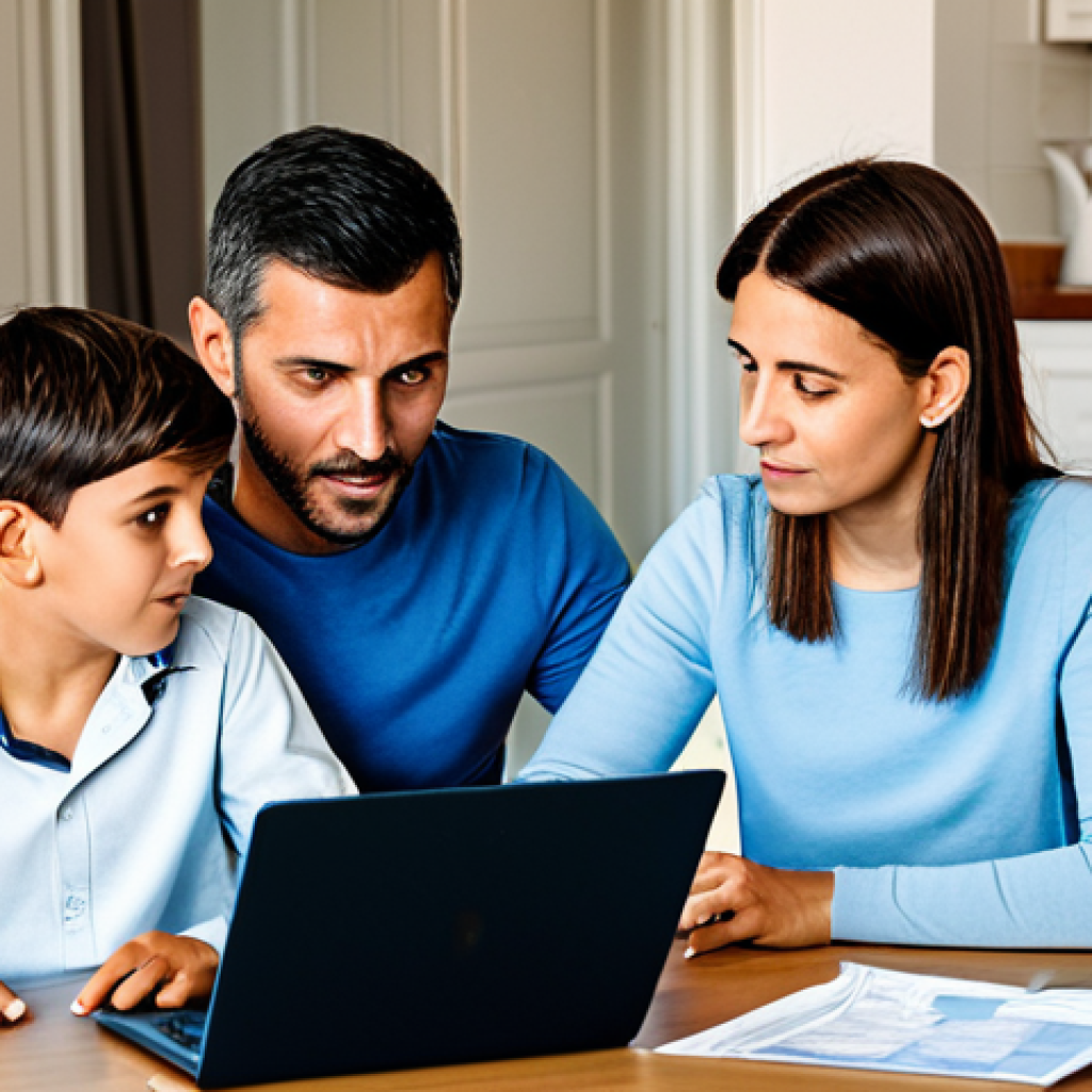 경제 지표 발표 일정 - Family Budget**

"A fully clothed family of four sitting around a table in their modest home in Lisb...