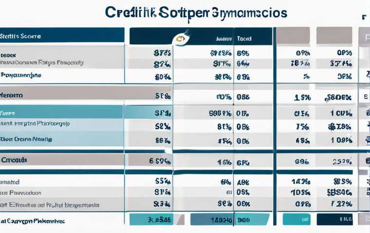 개인 신용 점수 관리법 - Understanding Credit Score Dynamics**
"A clear and informative graphic illustrating the factors tha...