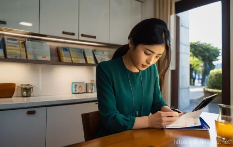외환시장과 중앙은행 개입 - **Prompt 1: "The Silent Ripple of Currency"**
A 30-year-old Portuguese woman, dressed in smart c...